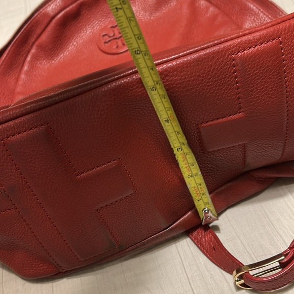 Tory Burch Red Leather Backpack - Picture 12 of 14